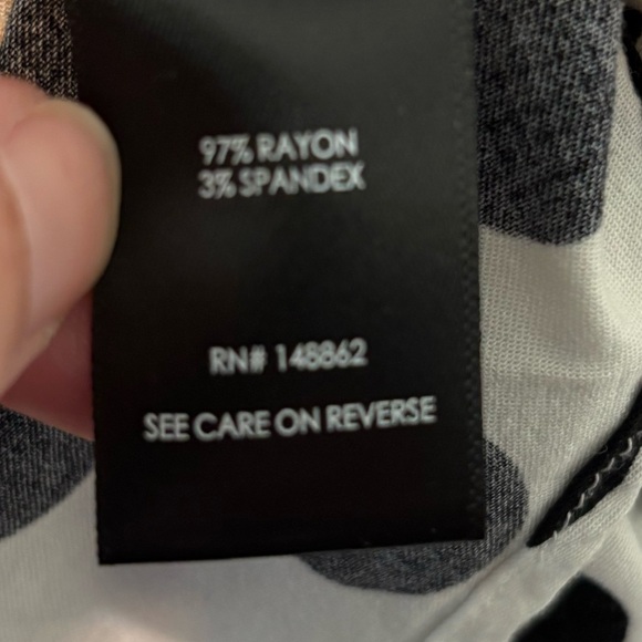 Torrid Black and White Polka Dot Camisole Tank Top Size 4 - Picture 11 of 12